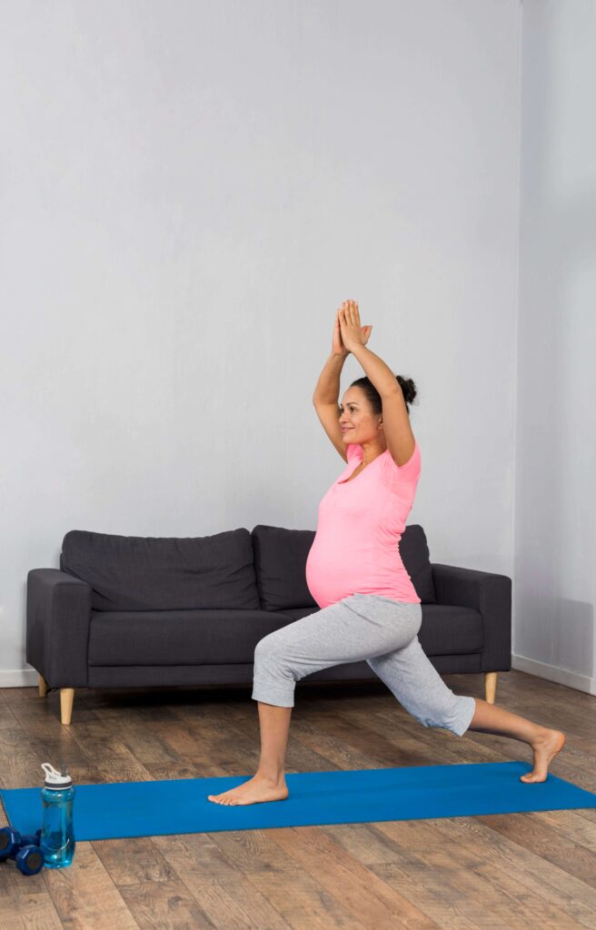 pregnant woman Prenatal Yoga Poses